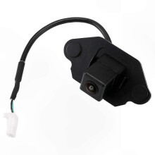Cámara de visión trasera compatible con Nissan Qashqai J10 J11 2008-2015, ABS, color negro, reemplazo directo delantero
