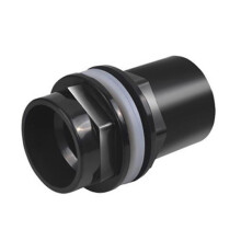 Dispositif de trop-plein pour cuve à eau compatible avec cuves de 1000L, sortie PVC 40mm 50mm, pour drainage domestique jardin intérieur extérieur