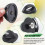 Pot Lid Knobs Replacement Handle, Black Bakelite, Heat Resistant Insulating, Fits Most Pots Pans Kettles Lids, 1 Pack 5