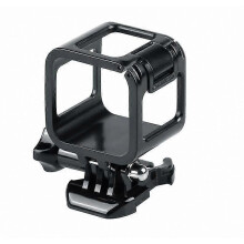 Carcasa protectora para cámara, con base giratoria y tornillo, material ABS, Compatible con GoPro Hero 4 Session 5 Session