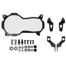 Protector de lente para faro de motocicleta compatible con BMW R1200GS R1250GS Adventure LC 2013-2023, plástico PC y acero inoxidable.