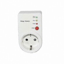 Stabilizzatore di tensione, 220 V 50 Hz 3500 W, display a LED, protezione multipla per elettrodomestici, montabile a parete.