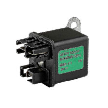 Relé de pré-aquecimento de vela de incandescência 12V plástico preto Compatível com Isuzu Hitachi Kubota Yanmar ZAXIS27U ZAXIS40U ZAXIS50U