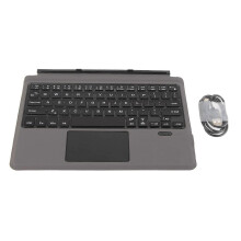 Wireless Keyboard Compatible with Go 1 2 3 Tablet, BT5.0 Ultra Slim Touchpad PU Leather Protective Cover