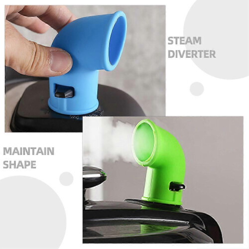 Divertor de Vapor de Silicone Compatível com Panelas de Cozinha para Proteção de Armários 2