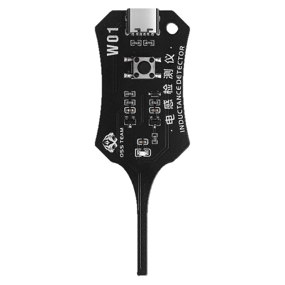 W01 Inductance Tester, Portable Inductor Detector For Mobile Phone And Electronic Motherboard Fault Detection, Lightweight For Field Repair Work 6901168127476
