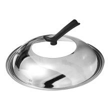 Universal Replacement Round Pot Lid, Stainless Steel Rim Glass Lid for Kitchen Cookware Pans, Heat-resistant Sealed Pan Cover
