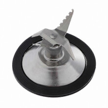 Blender Sealing Ring and Ice Blade Replacement compatible with Braun 4184 MX2000 MX2050, Stainless Steel, 80mm Diameter, for Kitchen Blenders