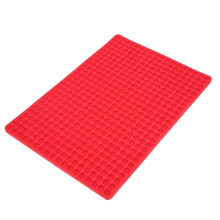 Dog Food Baking Mould, Silicone, 468 Holes Hemispherical, Pet Biscuit Snacks Bakeware Mat