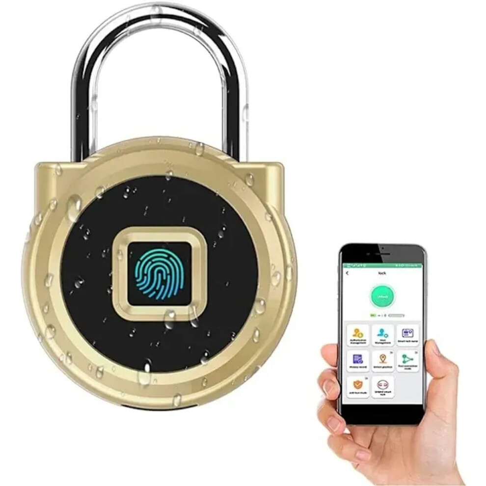 Ea/Lock For Gym Locker, Fingerprint Or Remote Unlock, Unl Brilvibera 5282774844607