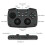 RK707 2.4GHz Wireless Portable Game Controller Keyboard Mouse Combo Turbo Function for PC/Raspberry Pi2/Android TV 3
