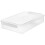 Printer Paper Storage Box, White, PET ABS Material, Stackable, Snap-Tight Buckle, for Office Documents Organiser Desktop Bookshelf 1