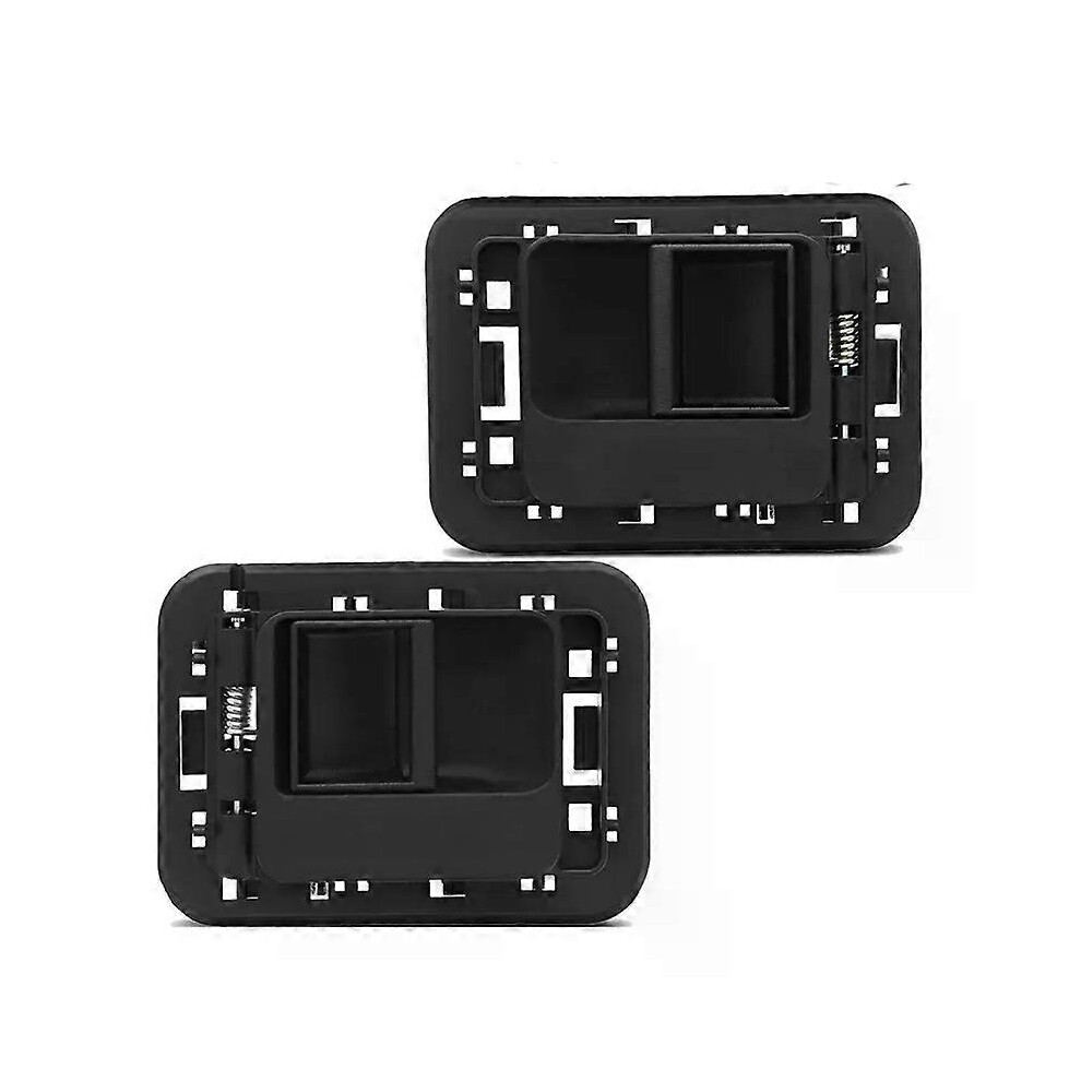 1Pair Front Interior Door Handle, Compatible With Kenworth W T Series T300 T400 T450 T600 T800 W900 1995-2002, Plastic, Lh & Rh Black 6901168135273