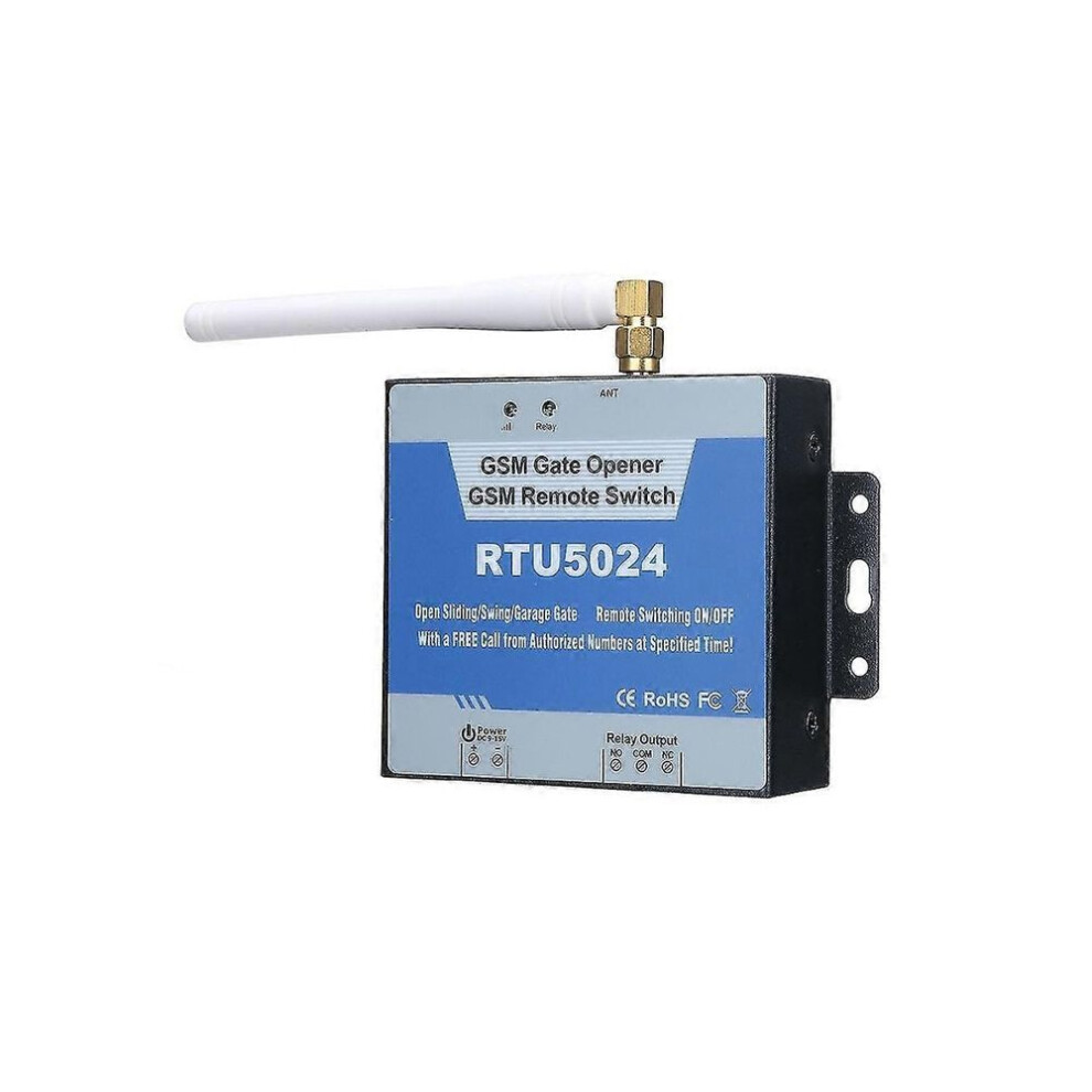 Rtu5024 Gsm Relay Switch For Gate Opening, Remote Door Control Via Cell Phone, 850/900/1800/1900 Mhz, Brilvibera 5284250102386