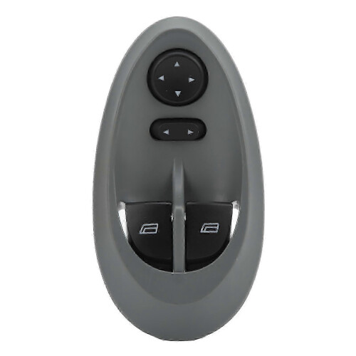 Electric Window Switch, Driver Side Front Left compatible with Iveco Daily 1999-2006, Replace Part Number 500321137, Power Window Regulator Switch