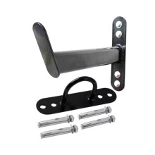 Suporte de Parede para Corda de Batalha, Aço Carbono, 40cmx20cm, para Equipamentos de Treinamento de Fitness