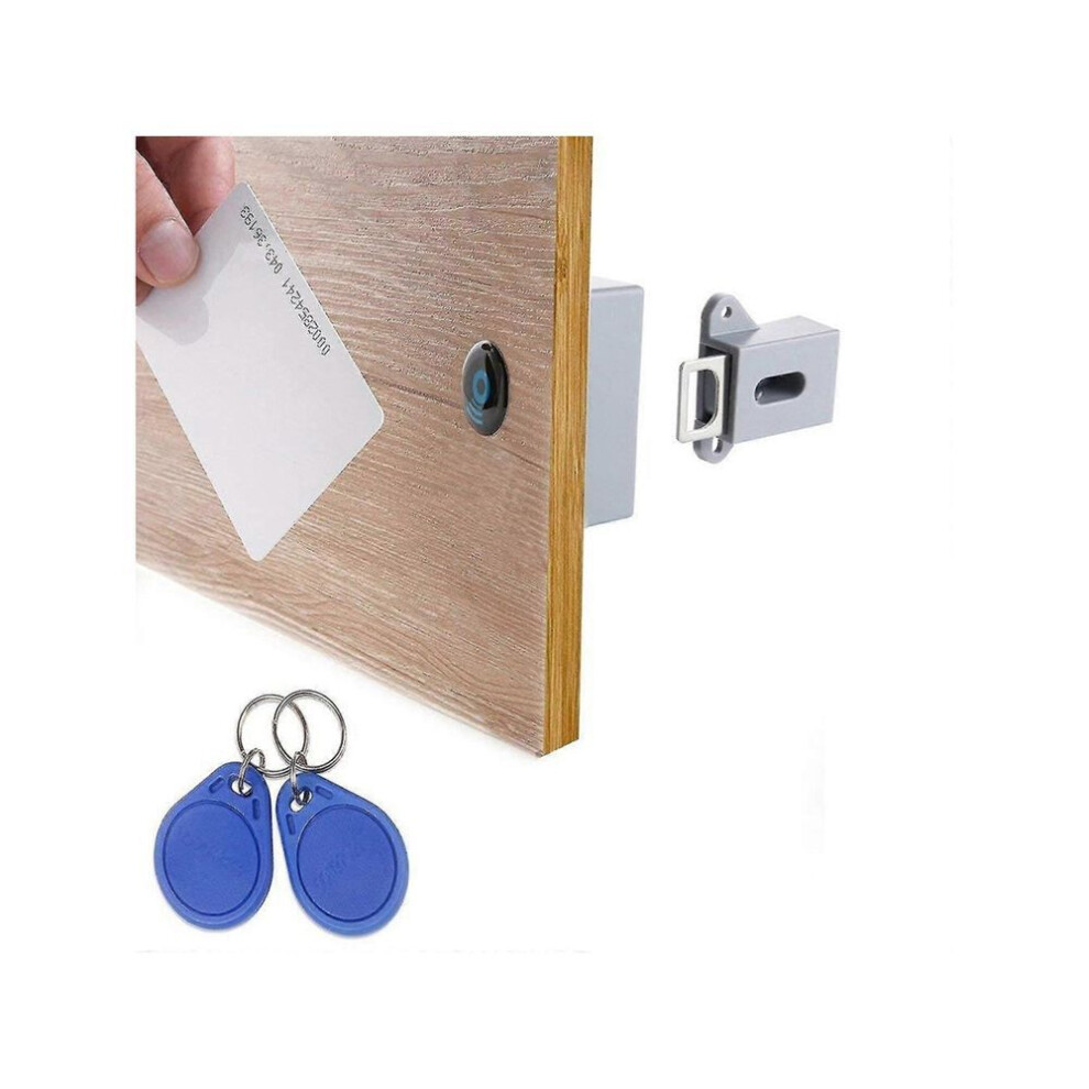 Invisible Electronic Lock For Cabinets, Concealed Lock, Diy Rfid Lock For Drawers And Wooden Cabinets. Brilvibera 8759287880721