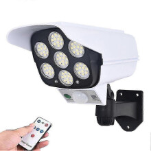 Lâmpada solar de parede com sensor de movimento, IP5X, 77 LED, para jardim e corredor ao ar livre