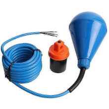 Interruttore a galleggiante pesante, cavo 4 metri, IP65, per vasche settiche, acque potabili, acque reflue, solidi sospesi, liquidi viscosi