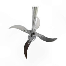 4-Blade 50CM Shaft Cutter compatible with Electric Drill Choppers, for Pig Feed Crushing Mixing Fruit Vegetable Processing