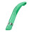 Network Cable Untwist Tool, Green ABS Ergonomic Wire Straightener, 14.3cm Compact Twisted Cable Separator for Cat5e Cat6 Network Cables 1