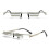 Prism Glasses for Lying Down Bed Watching with Upgraded Metal Frame and HD Image Reflection 1