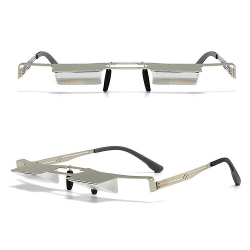 Prism Glasses for Lying Down Bed Watching with Upgraded Metal Frame and HD Image Reflection