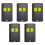 5pcs Garage Door Remote Control Replacement Compatible with BENINCA TO.GO 2VA, 433.92 MHz Rolling Code, Black ABS 1