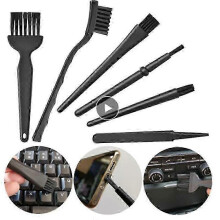 6-Piece Anti-Static Keyboard Cleaning Brush Set for Dust Removal and Household Cleaning Tools