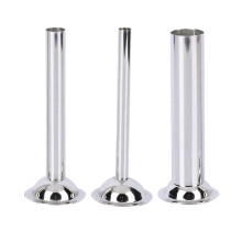 Stainless Steel Sausage Stuffer Tubes, 3 Piece Set Compatible with Meat Grinders