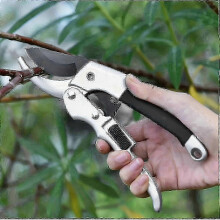 Tijeras de podar de alta resistencia para manos artríticas, podadoras de jardín ambidiestras con hoja de acero al carbono.