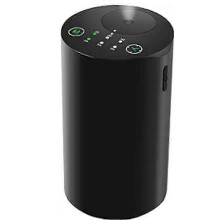 Diffuseur d'huiles essentielles sans eau, alimenté par batterie 2000mAh rechargeable USB-C, portable pour voiture maison bureau