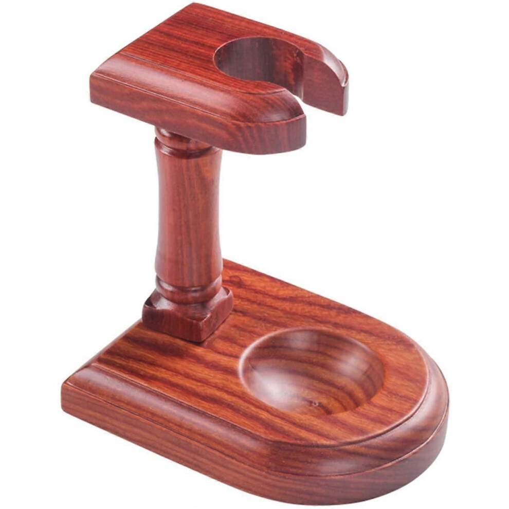 Wooden Tobacco Pipe Stand for 1 Pipe, Rosewood Handmade Cigar Accessory Display Holder