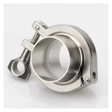 2-Zoll-Tri-Clamp-Fittings-Set mit Silikondichtung, 51-mm-Schweißmuffe aus Edelstahl SUS304 für Sanitärrohrsysteme
