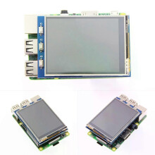 2,8-Zoll-SPI-resistives Touchscreen-TFT-Display, kompatibel mit Raspberry Pi 3B+, 3, 2, Zero und 4B, 320 x 240 Pixel, ILI9341-Treiber