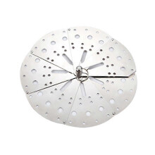 Compatible with Pots Stainless Steel Anti-Overflow Pot Lid Cover Steaming Rack for 13cm+ Inner Diameter