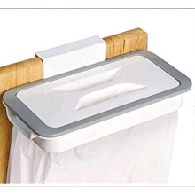 Support pour sac poubelle à pince, installation sans outil, épaisseur de porte max 15mm, pour cuisine maison camping VR