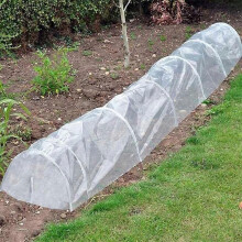 Film antigel transparent pour plantes, 200 cm x 600 cm, épaisseur 0,08 mm, pour la protection hivernale des serres et jardins.