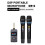 M50 UHF Dual DSP Wireless Dynamic Karaoke Microphone System Anti-Howling Rechargeable Receiver Plug  Microphone Set 6
