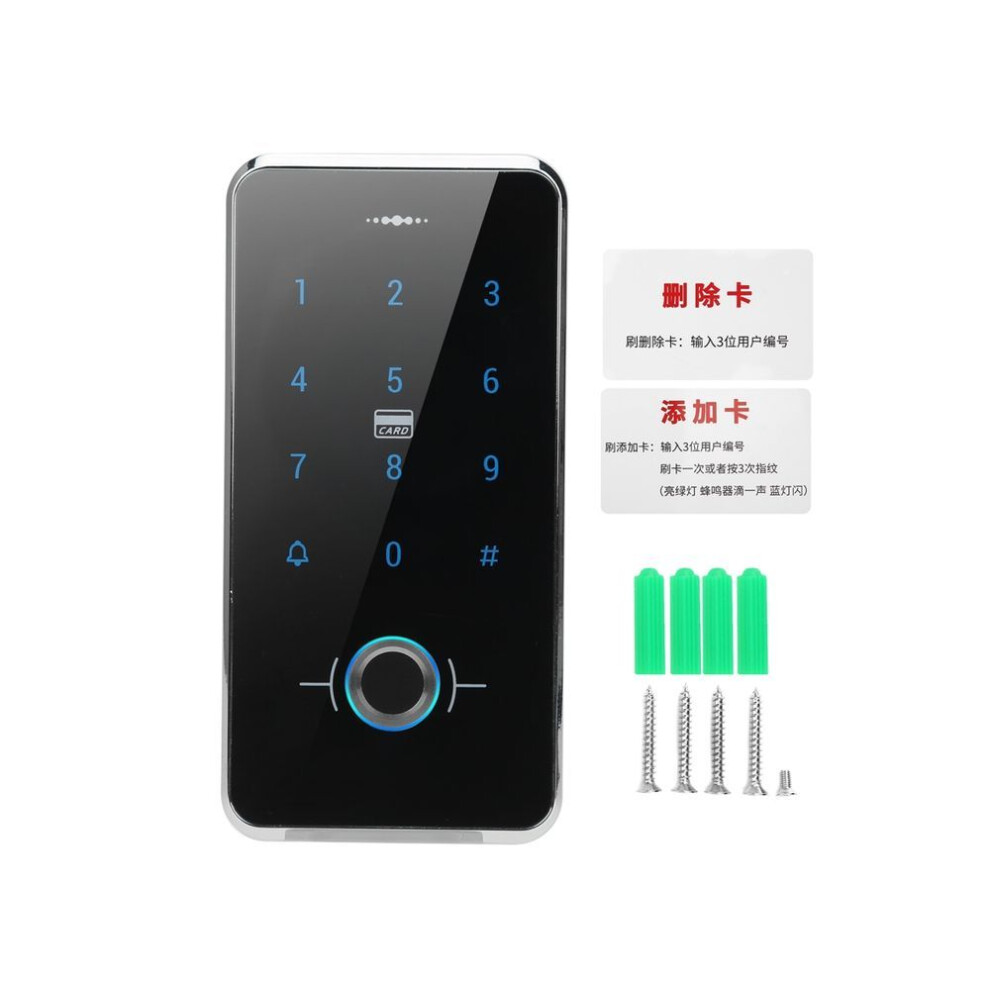 Door With Touchscreen, Fingerprint, Password, Keypad, Card Reader, Ip68, Waterproof, Wiegand26, Brilvibera Access Control 4605063566447