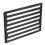 Fireplace Grate Rectangular Barbecue Grate Iron Firewood Grate for Outdoor Grilling 4