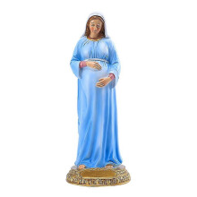 Virgin Mary Resin Statue Church Decor Tabletop Ornament