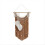 Bohemian Leaf Tassel Wall Hanging Tapestry Brown - 1 Piece 1