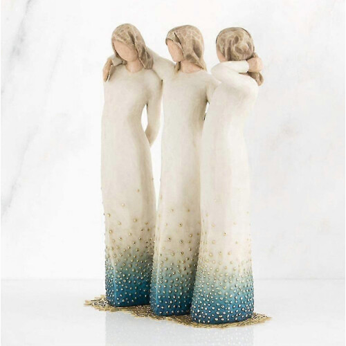 Willow Tree "By My Side" 3-Sister Handpainted Sculpture Figure