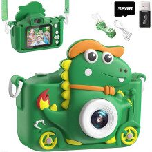 Juego de juguetes de dinosaurios para bebés y niños con cámara fotográfica