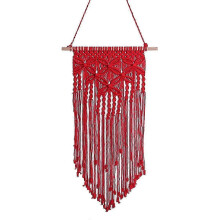 D-Wall Knitted Hanging Tapestry, Handwoven Macrame Art for Home Decor
