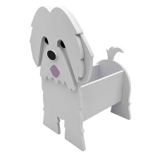 Cartoon Pet Dog Flowerpot Set, Assemblable Dog Flower Pot
