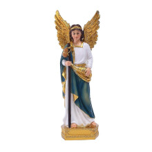 Saint Raphael Statue Exquisite Design Vivid Pattern for Living Room Study Decor
