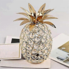 Crystal Fruit Ornaments Bling Rhinestone Miniatures Set of 25-26