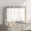 VidaXL vidaXL Vanity Mirror Rectangular Concrete Grey 80 x 55 x 18 cm 1